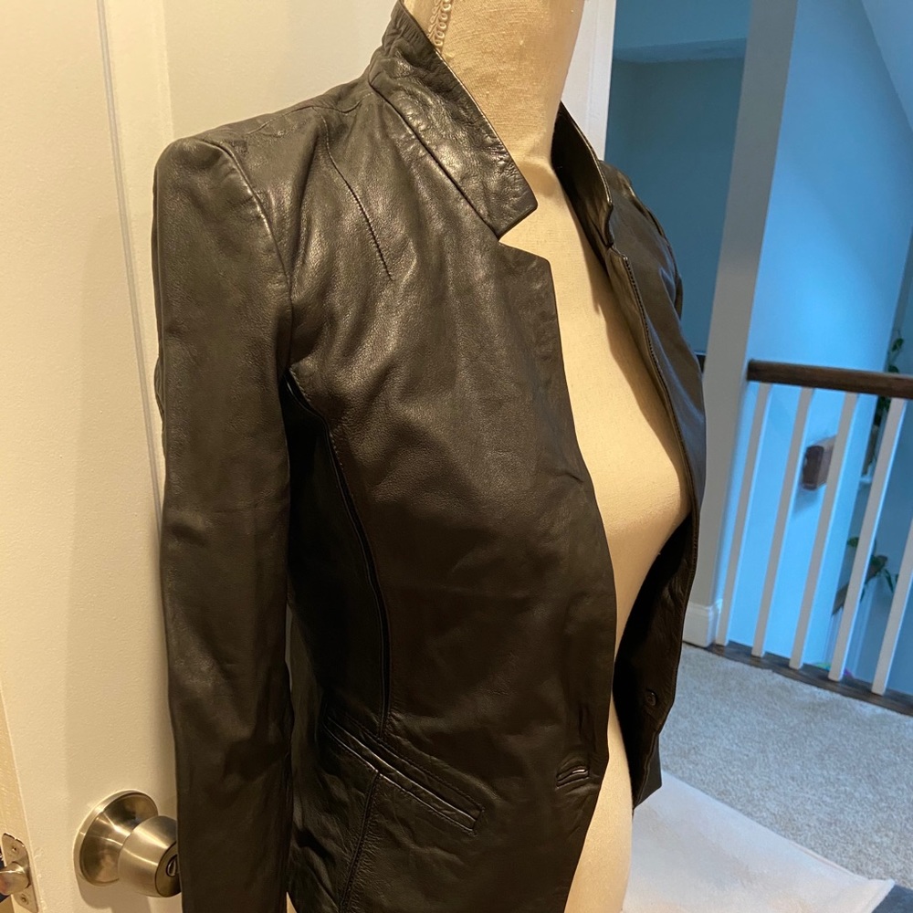 Lucky brand leather jacket